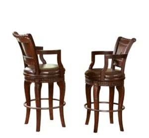 Kursi Bar Kayu Minimalis Swivel