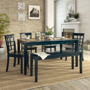 Kursi Makan Minimalis Denim