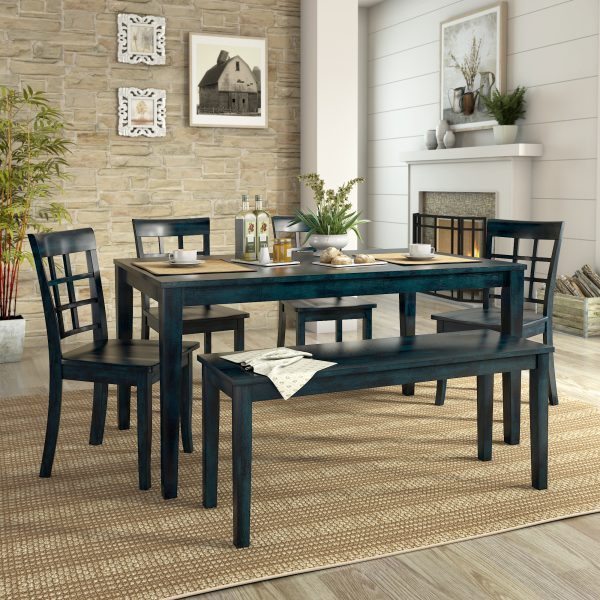 Kursi Makan Minimalis Denim