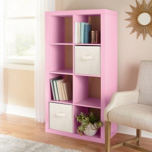 Lemari Buku Kayu Organizer