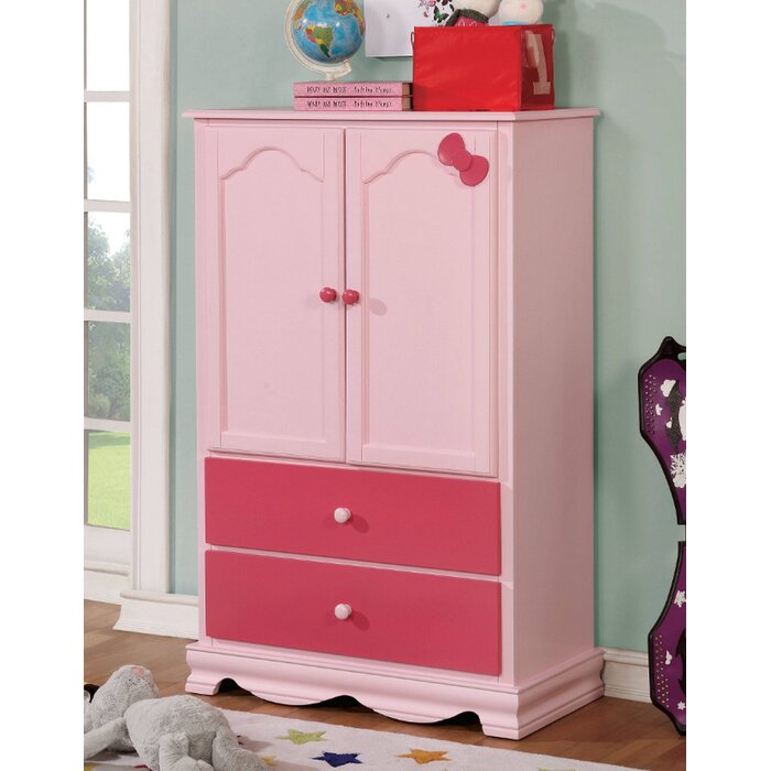 Lemari Pakaian Anak Kayu Morethampstead Modern