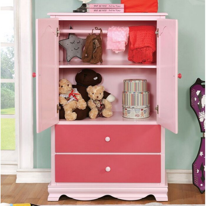 Lemari Pakaian Anak Kayu Morethampstead Modern