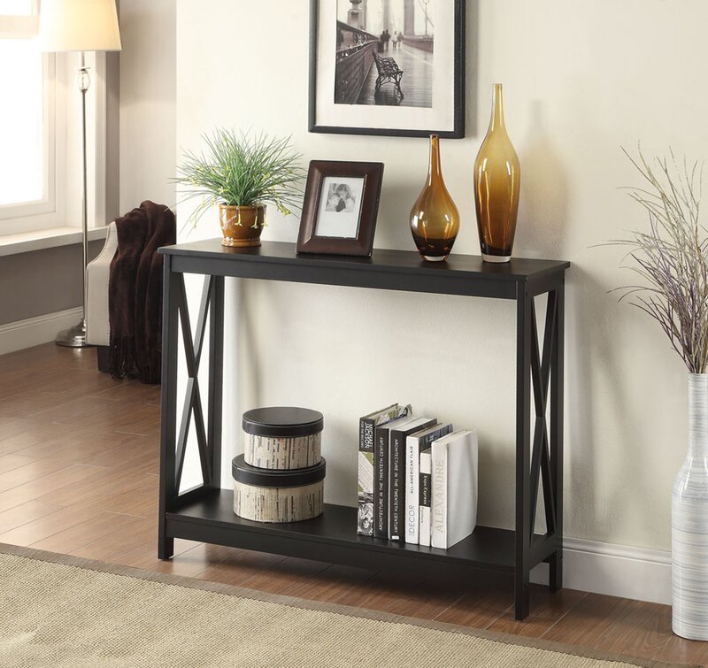 Meja Console Minimalis Stoneford Jati