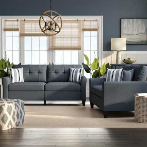 Sofa Ruang Tamu Minimalis Ranstead Jati