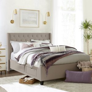 Tempat Tidur Kayu Jati Reed