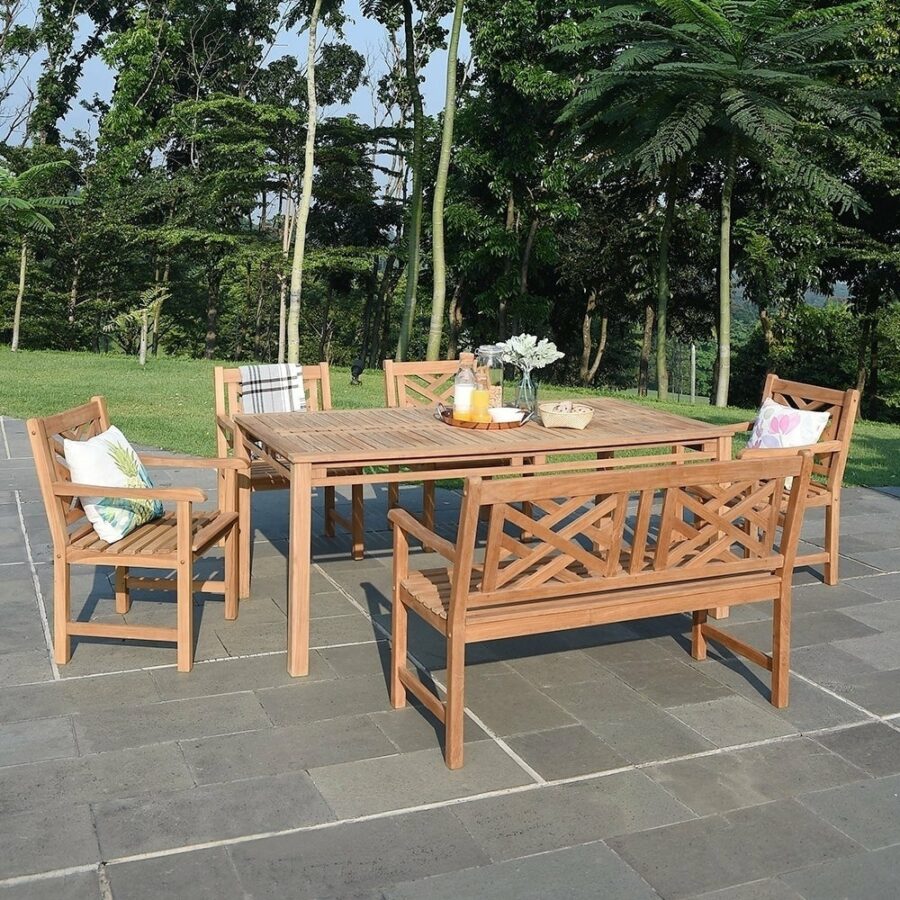 Kursi Taman Kayu Jati Isla Murah