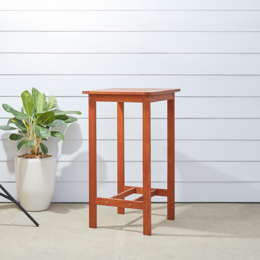 Meja Bar Kayu Dartmoor Minimalis