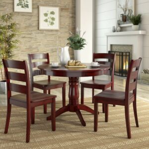 Meja Makan Bundar Berry Modern