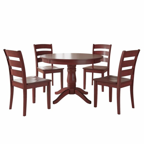 Meja Makan Bundar Berry Modern
