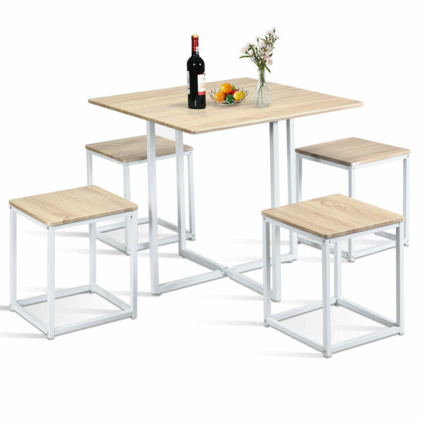 Meja Mini Bar Minimalis Gymax Kecil