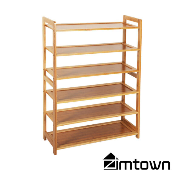 Rak Sepatu Kayu Unik Zimtown Susun