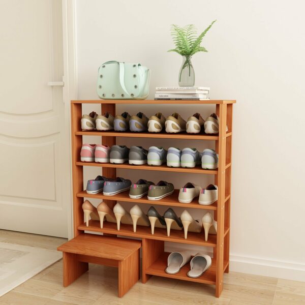 Rak Sepatu Murah Shelves Kayu