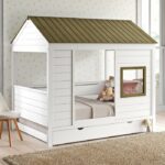 Ranjang Anak Perempuan Platani Kayu Jati