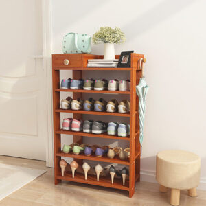 Tempat Sepatu Dari Kayu Shelves Minimalis