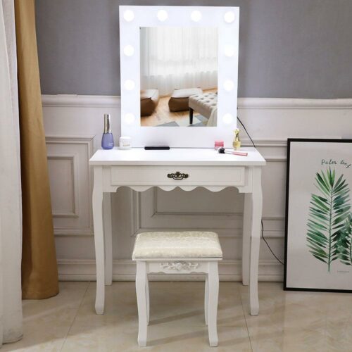 Tolet Minimalis Putih Ktaxon Make Up