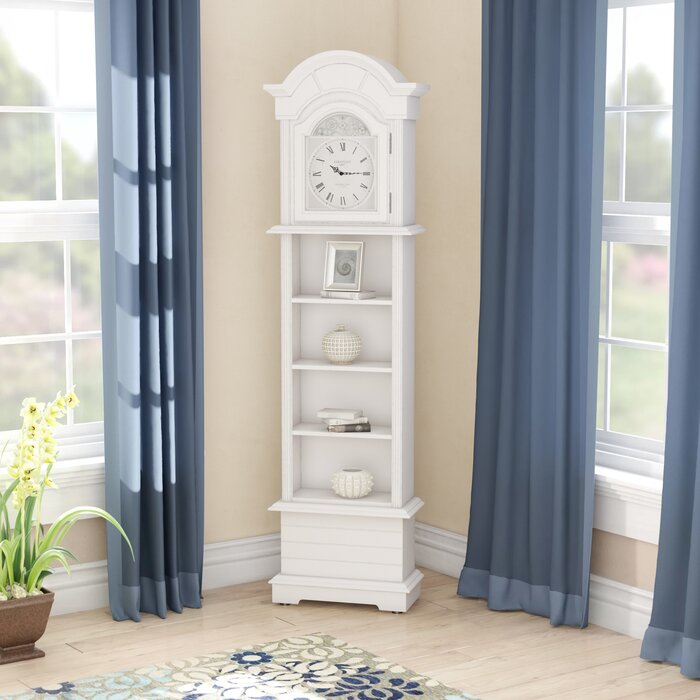 Almari Jam Jati Shiplap Minimalis