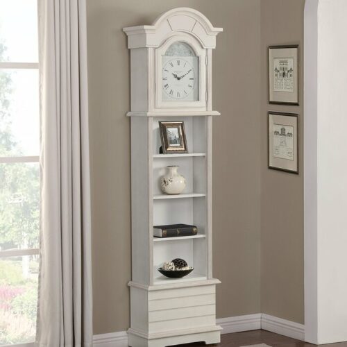 Almari Jam Jati Shiplap Minimalis