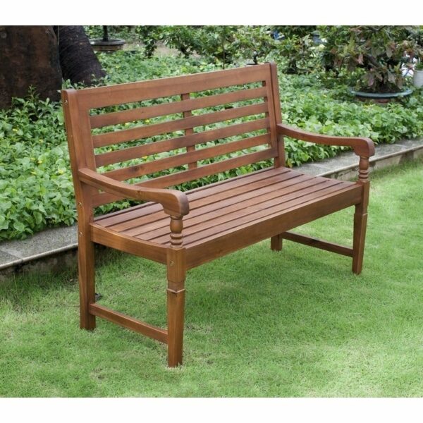 Bangku Taman Kayu Teba Minimalis