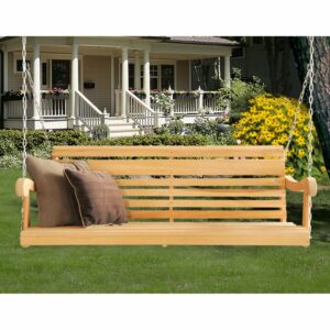 Kursi Gantung Taman Hershy Kayu