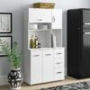 Lemari Dapur Kecil Blanken Minimalis