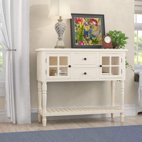 Meja Console Jati Decarlo Minimalis