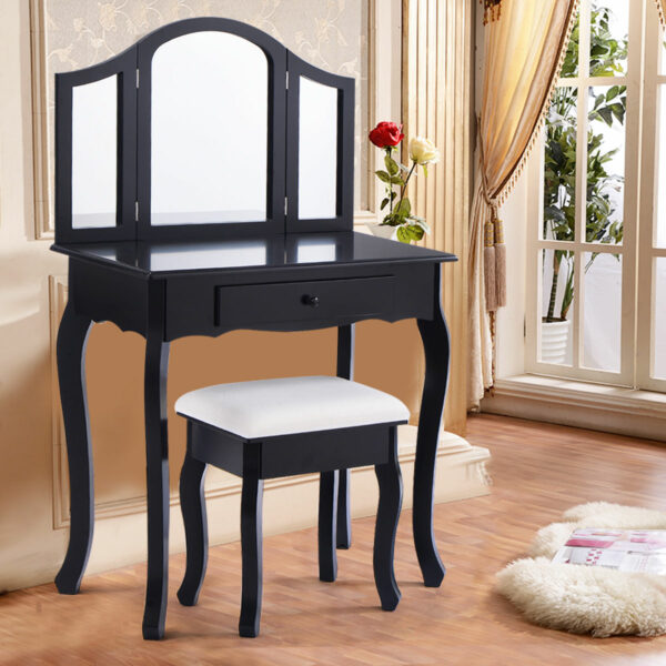 Meja Rias Elegan Goplus Modern
