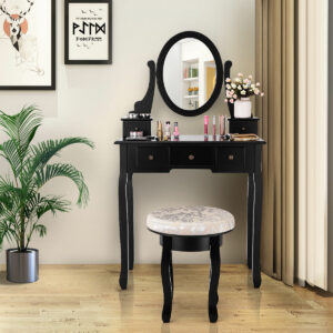Meja Rias Klasik Modern Costway Elegan