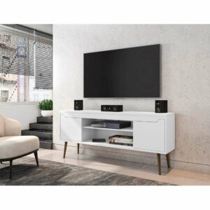 Meja TV Kayu Minimalis Manhattan Modern