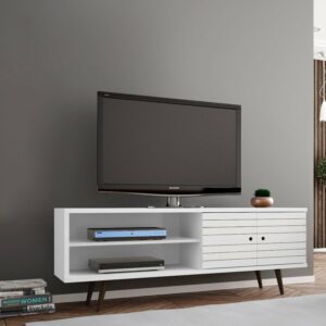 Rak TV Kayu Minimalis Carrington Terbaru