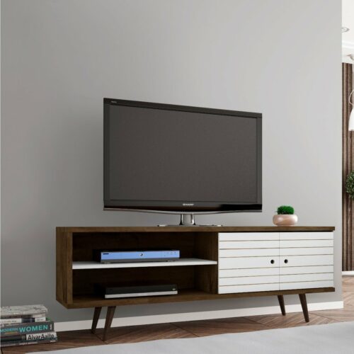Rak TV Kayu Minimalis Carrington Terbaru