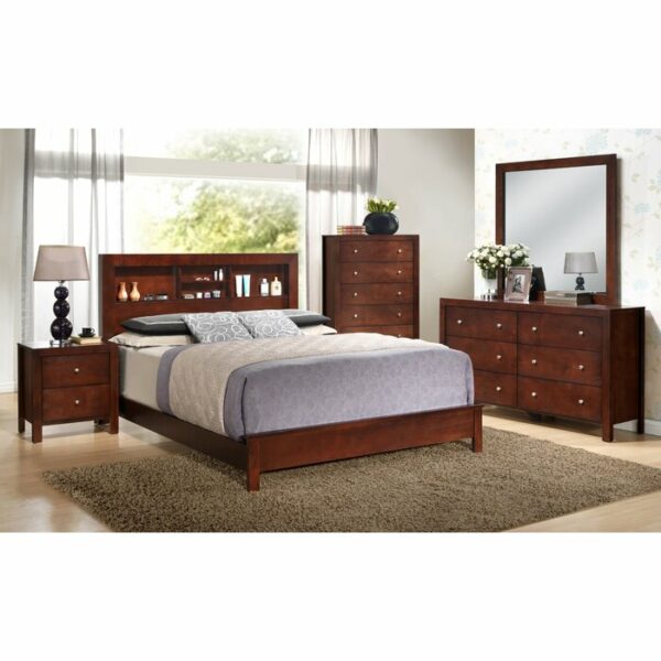 Set Kamar Tidur Jati Kennon Minimalis