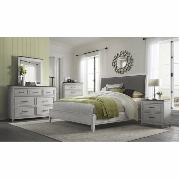 Set Kamar Tidur Minimalis Putih Del Mar Modern