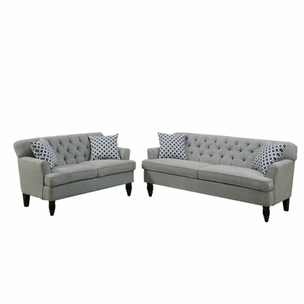 Sofa Abu Abu Minimalis Americus Kecil