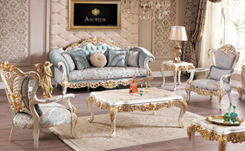 Sofa Mewah Ruang Keluarga Casandra Terbaru