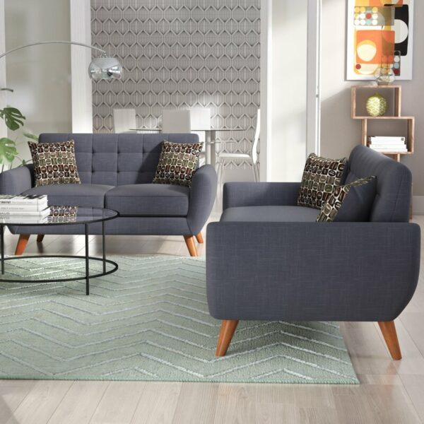 Sofa Ruang Tamu Minimalis Modern Wooten Jati