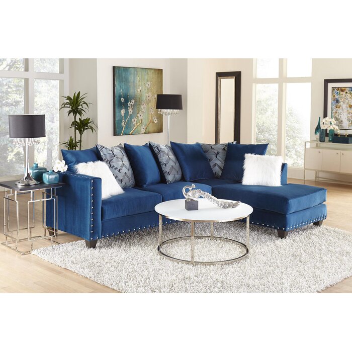 Sofa Sudut L Minimalis Cloutier Mewah