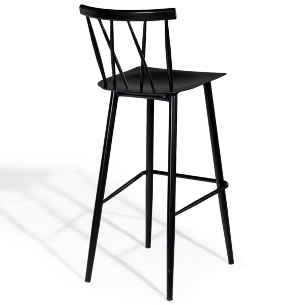 Kursi Kayu Bar Armless Minimalis