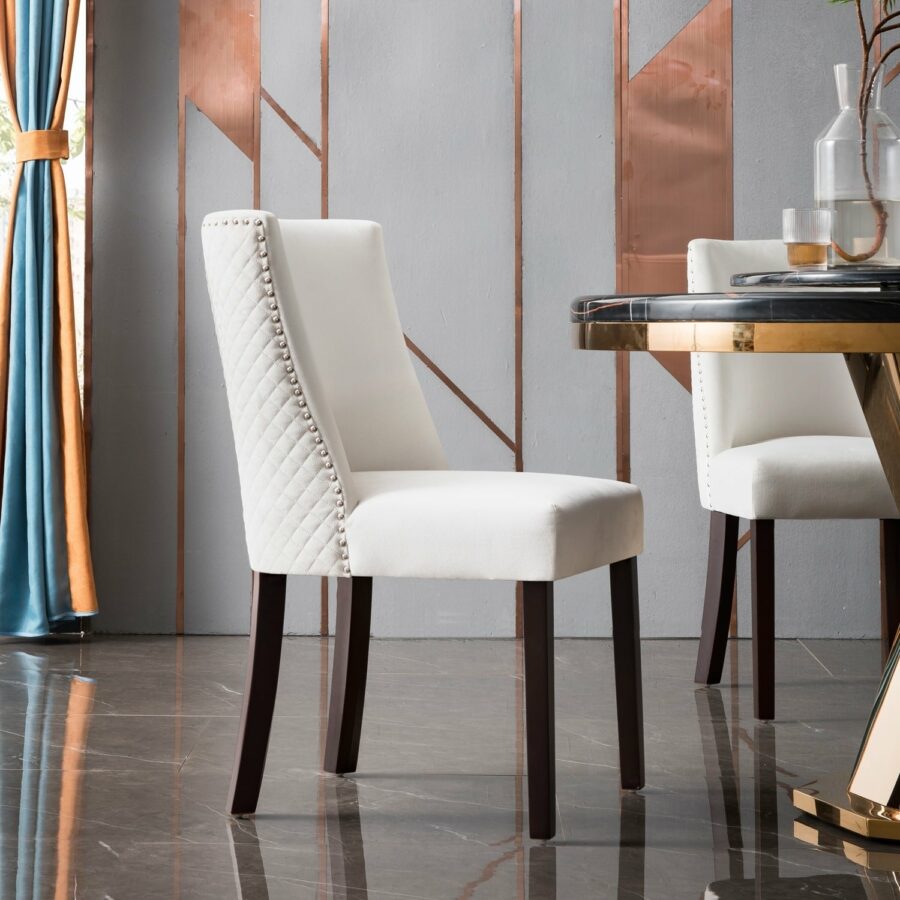 Kursi Kayu Restoran Velvet Minimalis