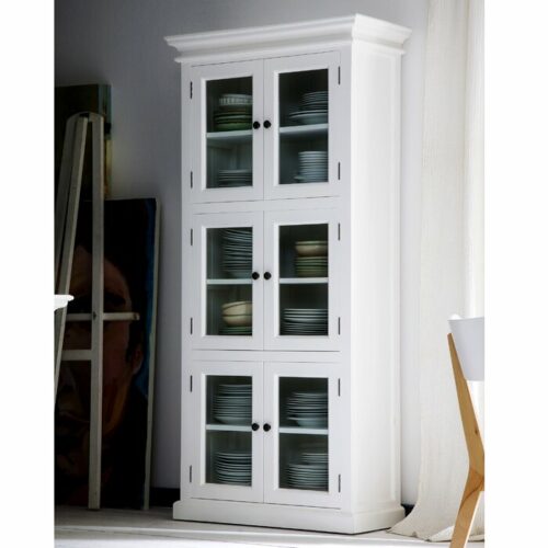Lemari Dapur Minimalis Modern Amityville Kaca