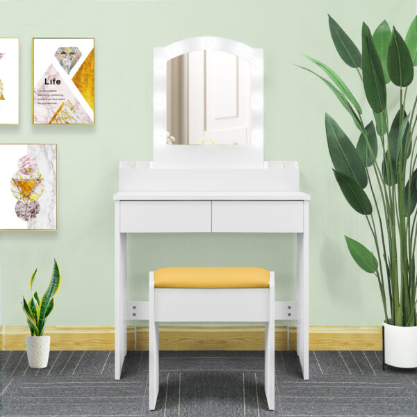 Meja Rias Jati Minimalis Modern Rossy
