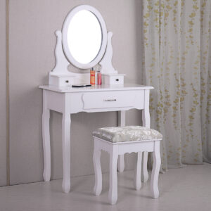 Meja Rias Oval Jaxpety