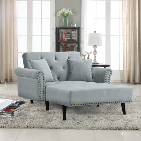 Kursi Malas Minimalis Velvet