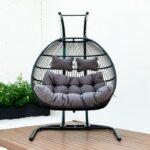 Kursi Rotan Ayunan Cushion