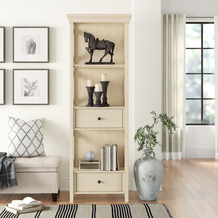 Lemari Pajangan Minimalis Jati Marsha