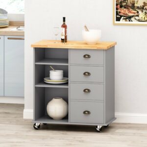 Meja Dorong Minimalis Cart
