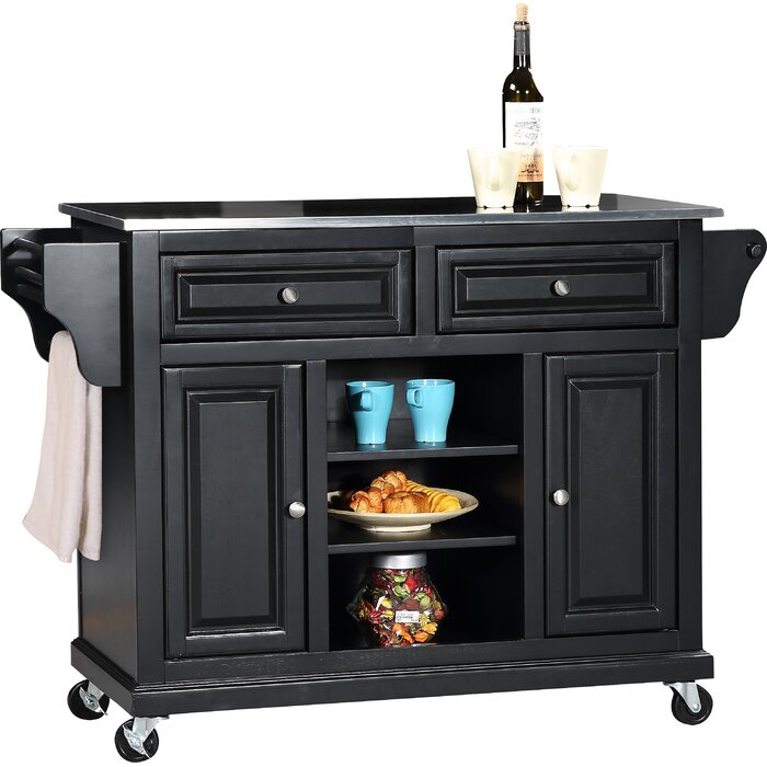 Meja Dorong Raynham Serbaguna