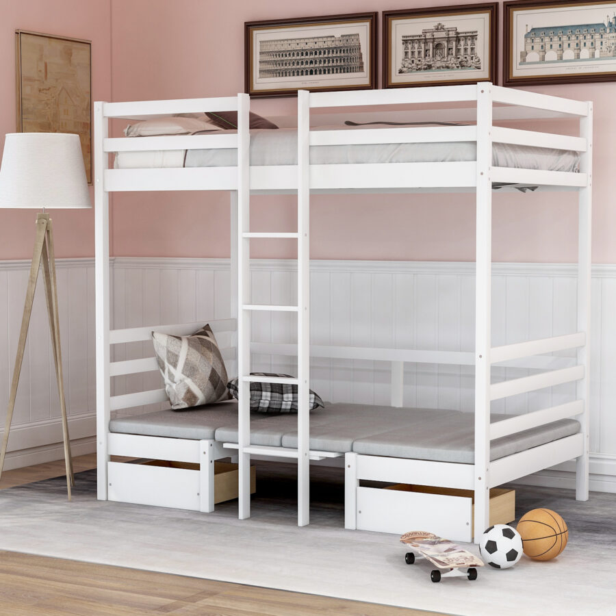 Tempat Tidur Tingkat Kayu Myabi