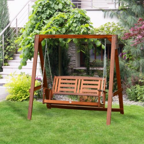 Ayunan Kayu Porch Gantung Ayunan Kayu Porch Gantung