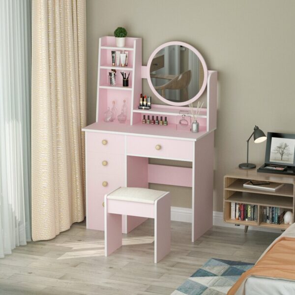 Meja Rias Pink Gerdhild