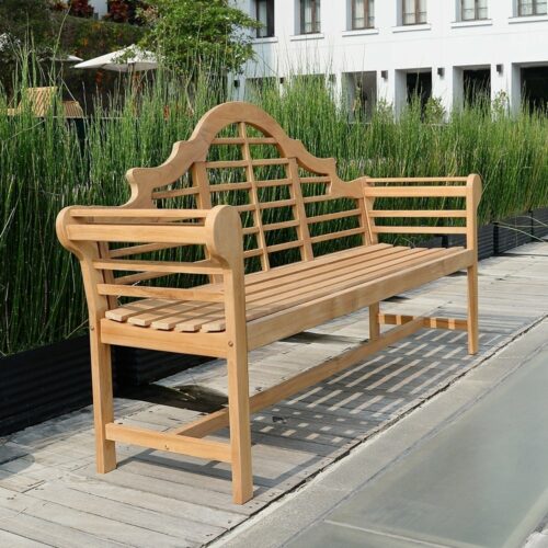 Kursi Kayu Taman Lutyens